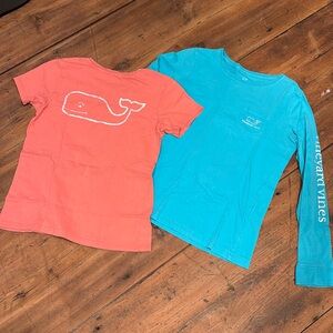 Vineyard Vines Bundle Logo / Whale / Pocket Tees XS